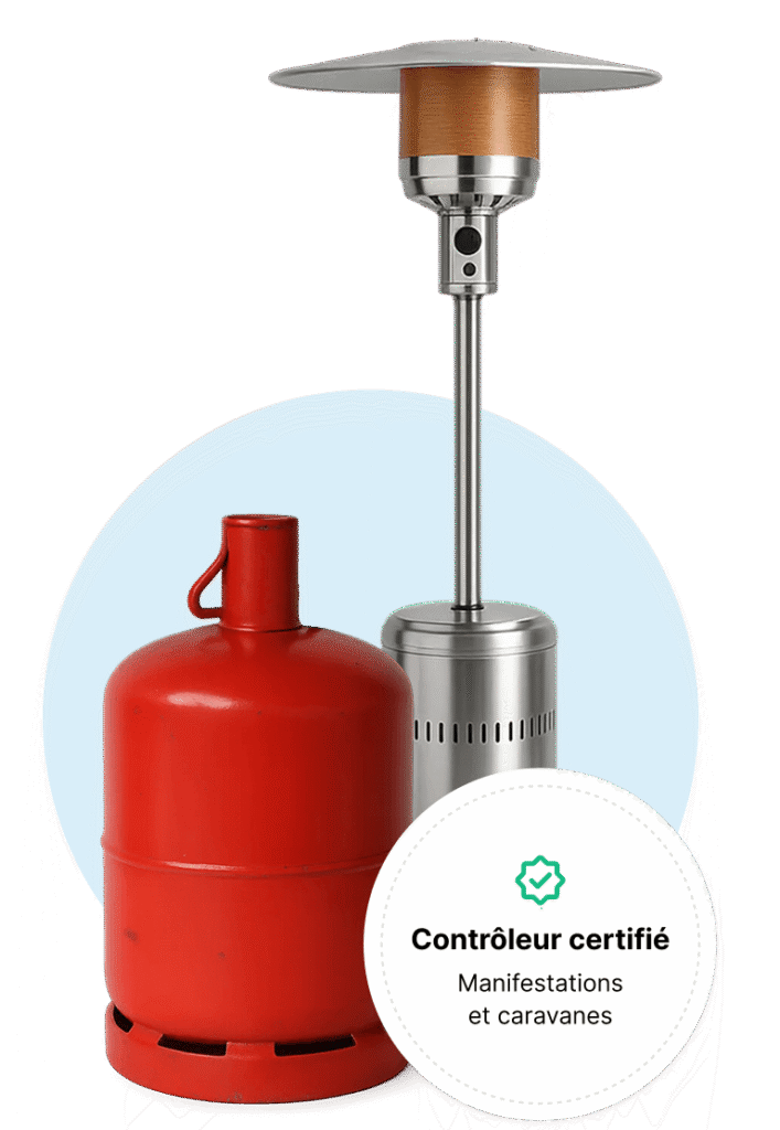 Contrôleur certifié pour vos installations (caravane, manifestation, etc.). Tous nos services pour le gaz